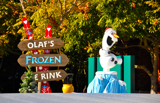 Olaf's Frozen Ice Rink