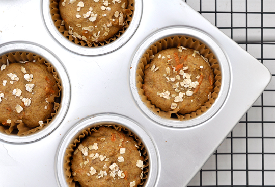 Orange Carrot Muffins