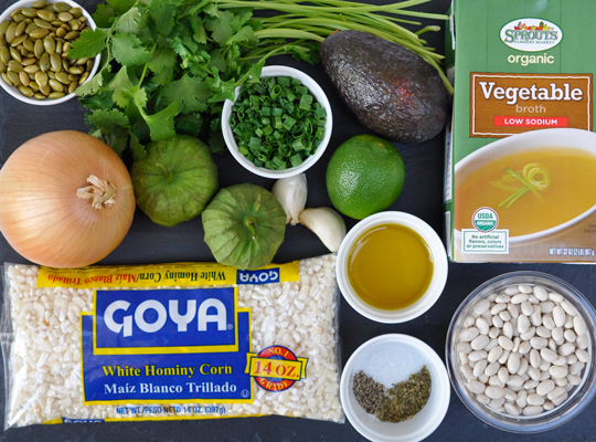 Posole Ingredients