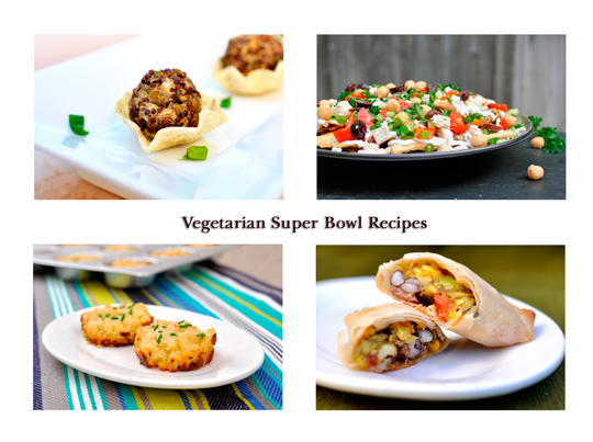 Vegetarian Super Bowl Recipes
