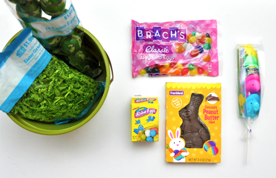 Camo Easter Basket Supplies