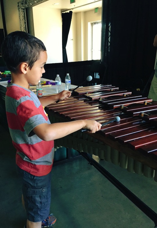 Playing Xylophone