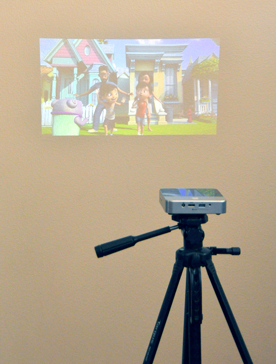 Wi-Fi-Enabled Projector