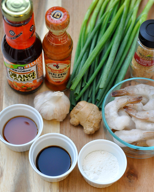 Shrimp Stir Fry Ingredients