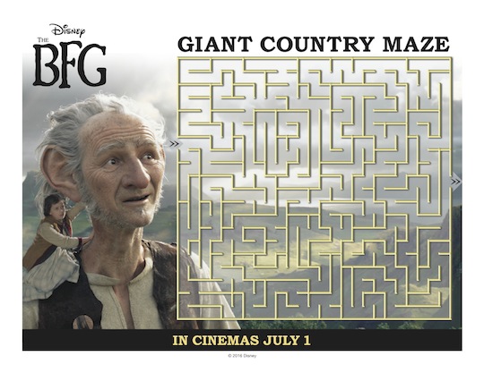 The BFG Maze