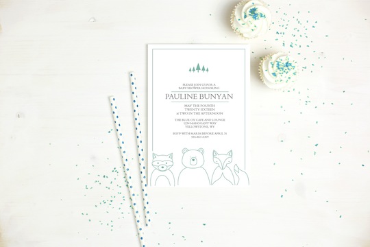 Baby Shower Invitation - Basic Invite