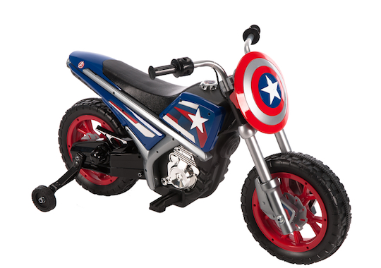 6 V Captain America Battery Operated Motorcycle