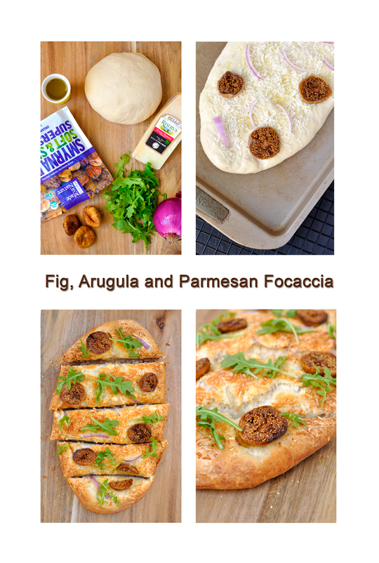 Fig, Arugula and Parmesan Focaccia Recipe