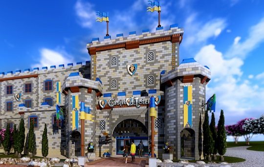 LEGOLAND Castle Hotel Rendering