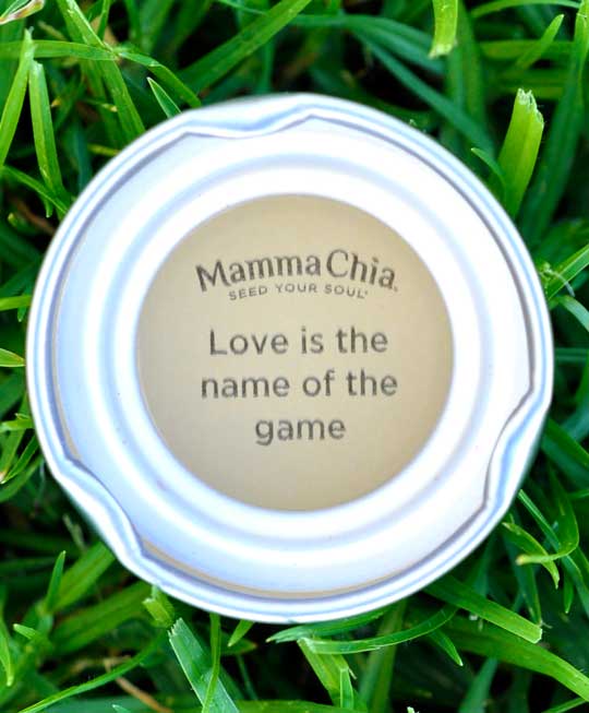 Love Is the Name of the Game - Mama Chia with Chia Seeds