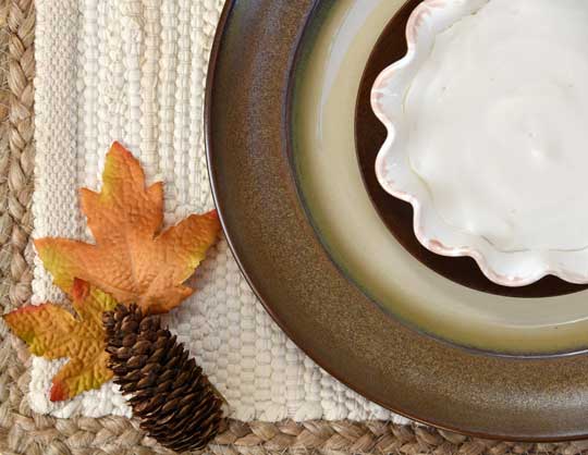 Fall Table Setting