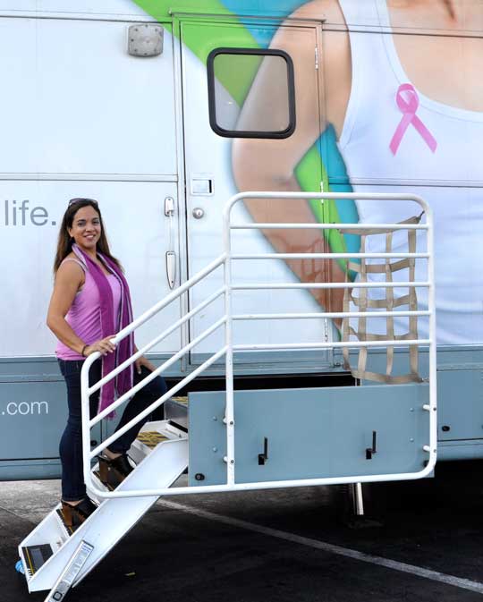 Mobile Mammography Vehicle - Mammograms Save Lives