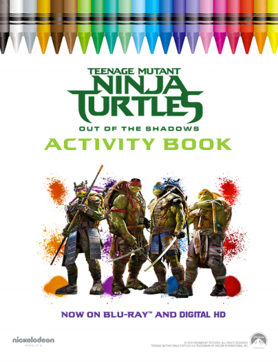 Teenage Mutant Ninja Turtles Activity Book