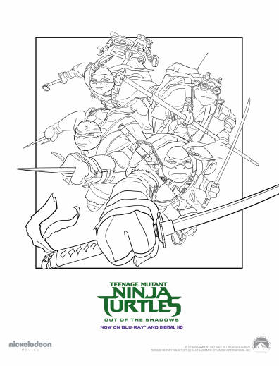 ninja turtles coloring pages splinter