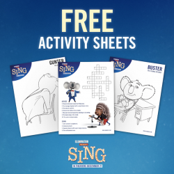 Sing Movie Printables - Rockin Mama™