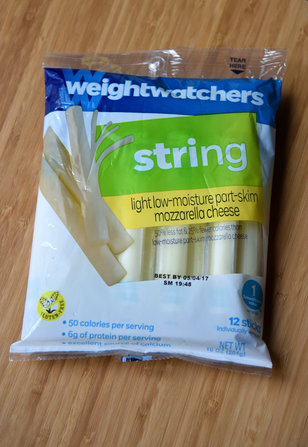 Weight Watchers Light Mozzarella String Cheese - Workout Snacks