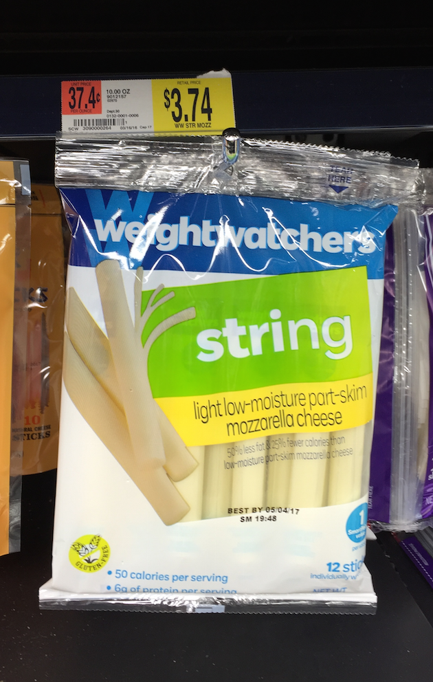 Weight Watchers String Cheese