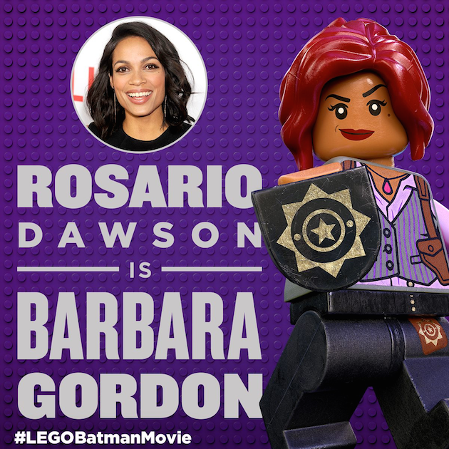 Barbara Gordon - Rosario Dawson 