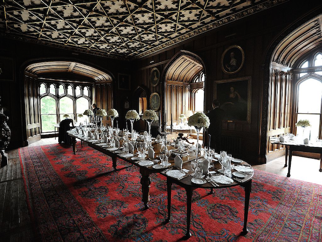 Duns Castle Banquet Room - Beauty and the Beast Giveaway
