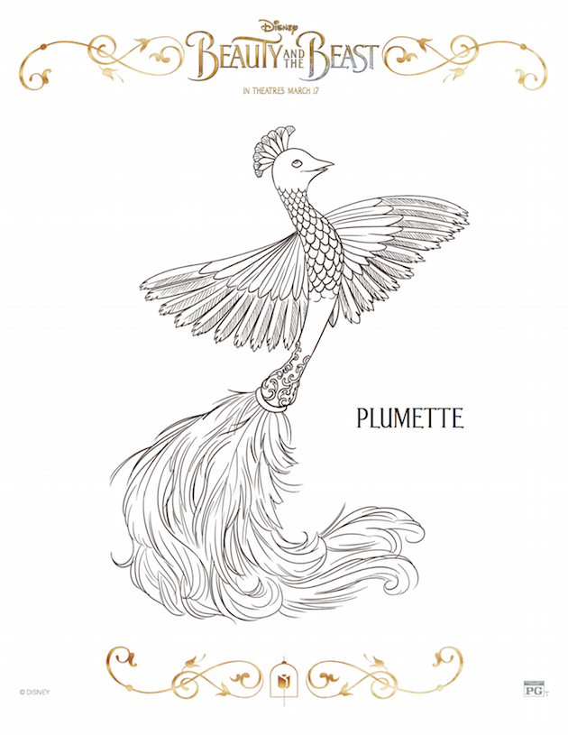 Plumette - Beauty and the Beast