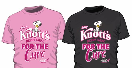 Knotts for the Cure Shirts - Breast Cancer