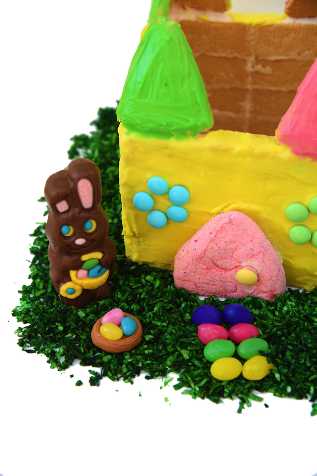 Side of Easter Shortbread House