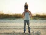 Chris Evans and Mckenna Grace