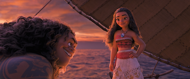Moana and Maui