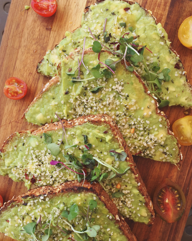 Avocado Toast - Mother's Day Brunch