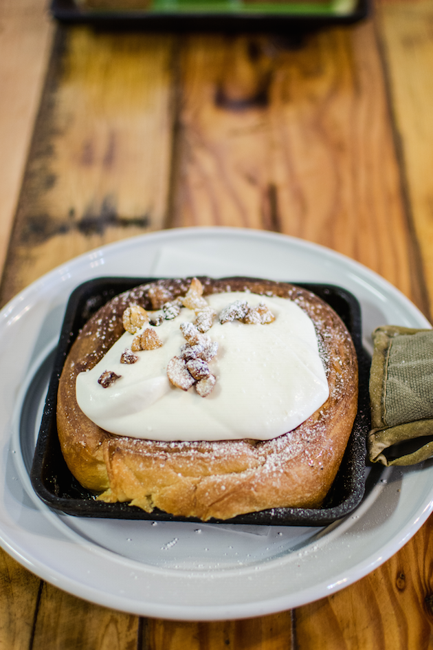 Baked Cinnamon Roll - Mother's Day Brunch