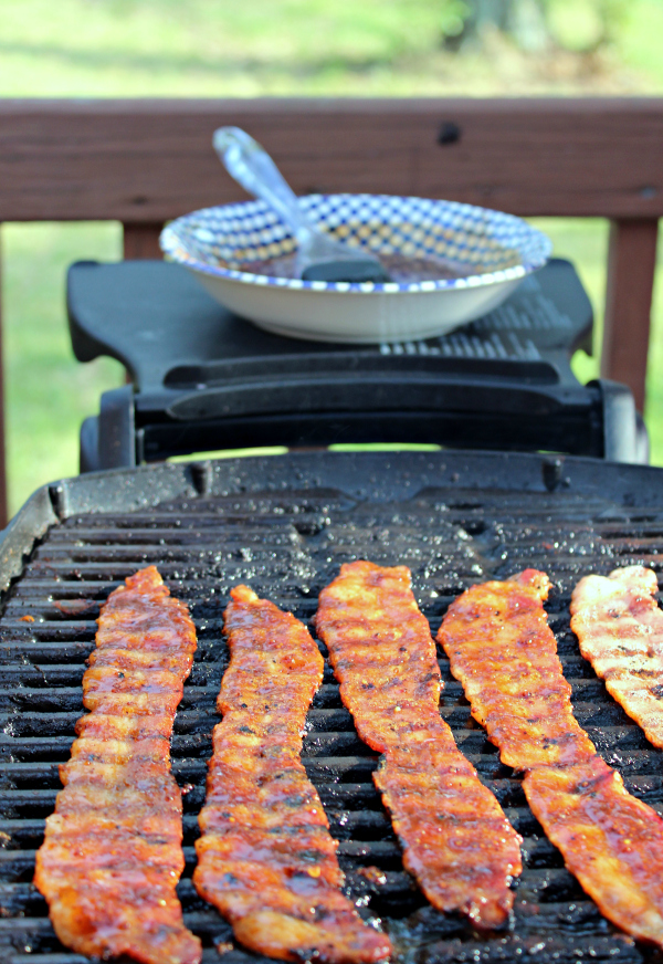 Barbeque Glazed Bacon