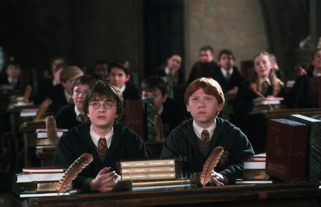 Harry Potter and Ron Weasley