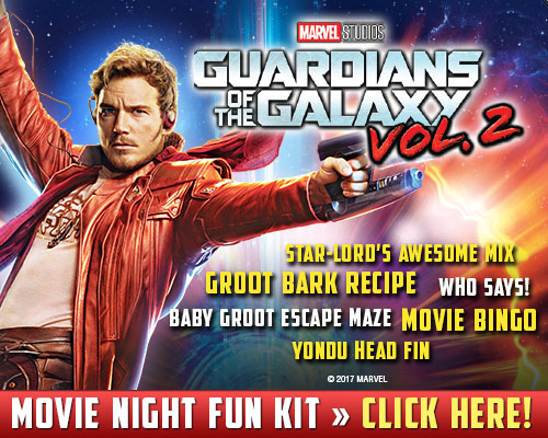 Guardians of the Galaxy Movie Night Kit