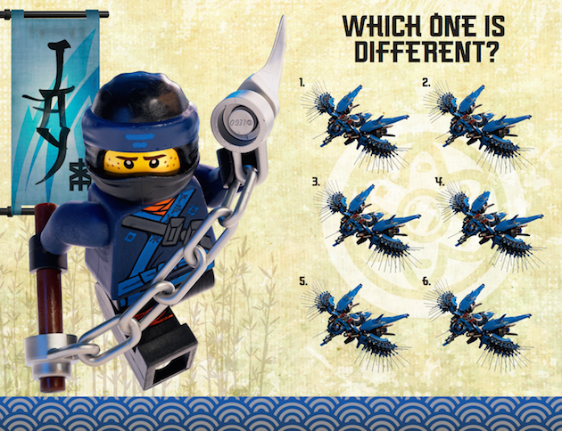 LEGO NINJAGO Printable Activity