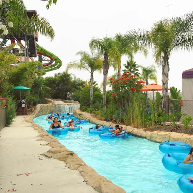 Lazy River at Water Park