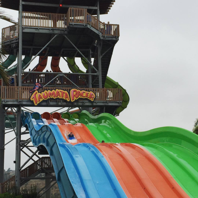 Racing Water Slide