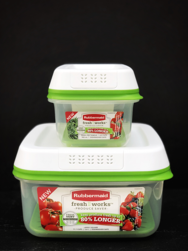 Rubbermaid FreshWorks Produce Saver Square Food Storage Container