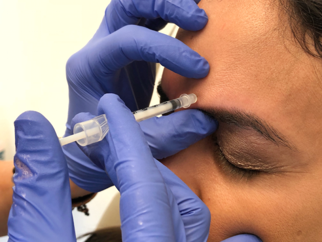 Administering Botox