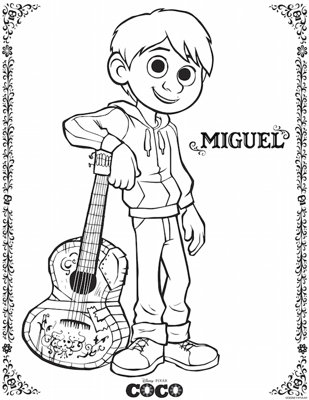 Coco Miguel Printable