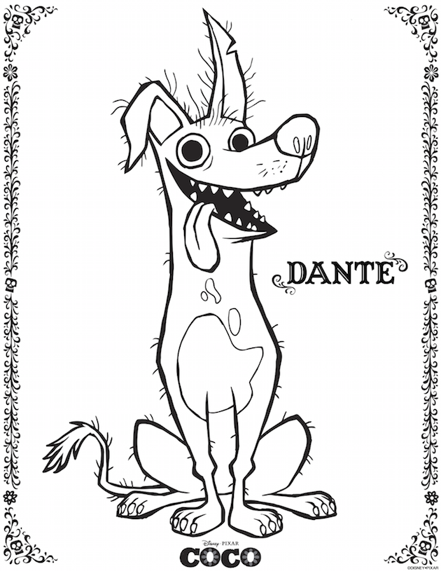Coco Printable Dante