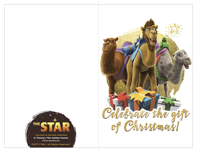 The Star Christmas Card