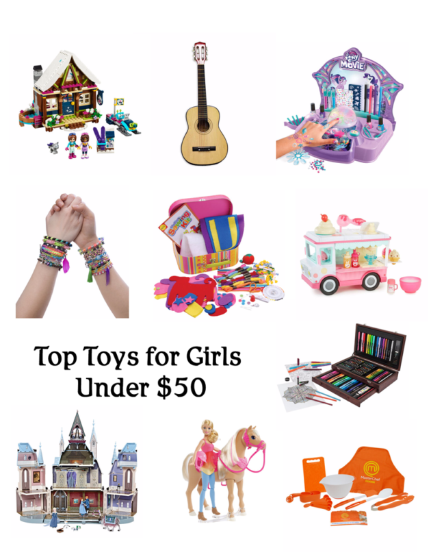 Top Toys for Girls Under 50