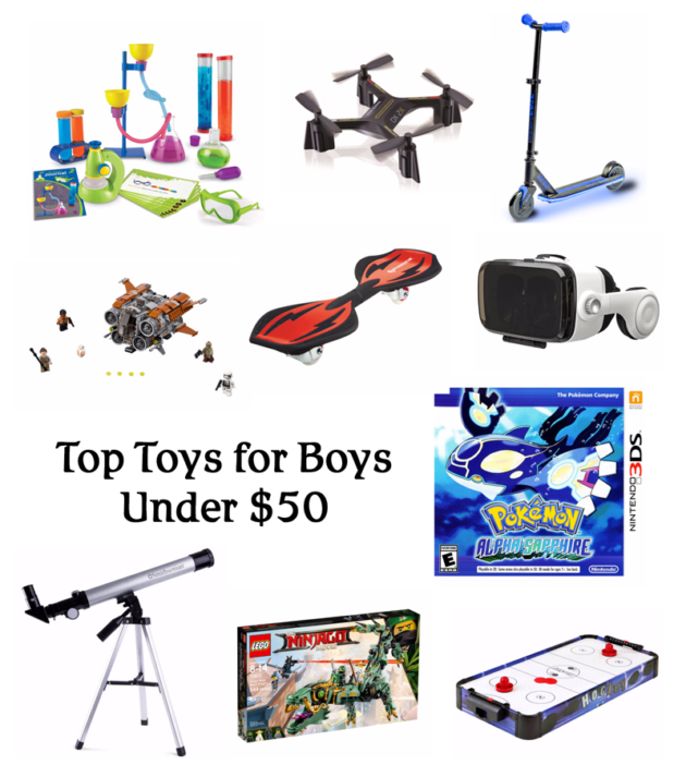 Top Toys for Boys Under 50