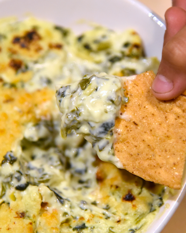 Warm Spinach Dip