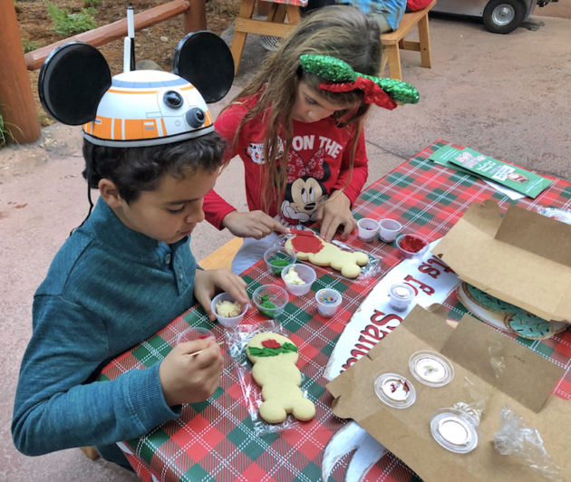 Cookie Decorating at Disneyland