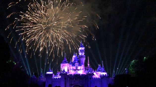 Holiday Fireworks at Disneyland