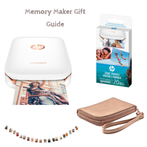 Memory Maker Gift Guide HP Sprocket 2in1 Photo Printer Rockin Mama™