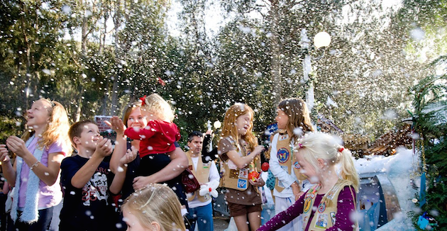 Snow at Winter Fantasy