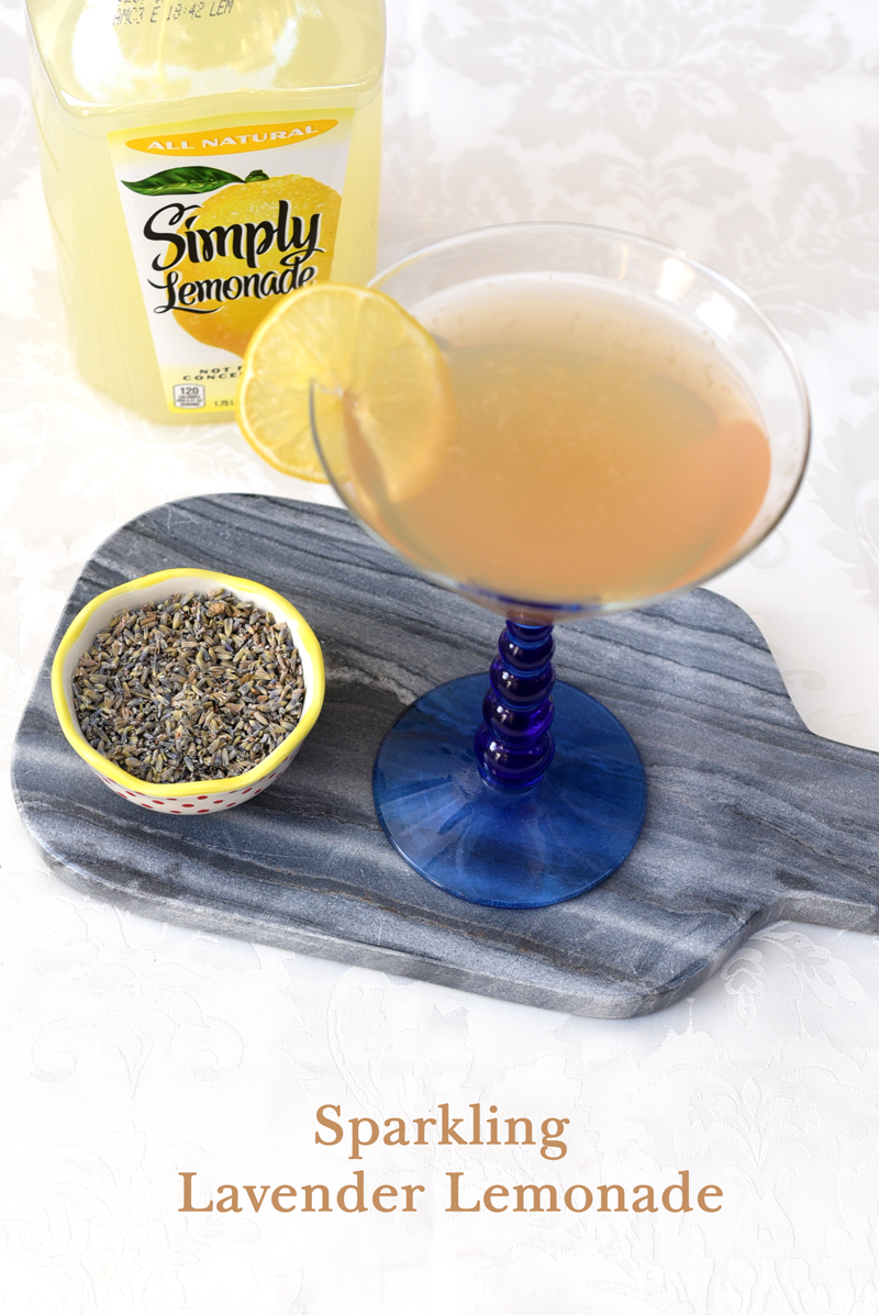 Sparkling Lavender Lemonade