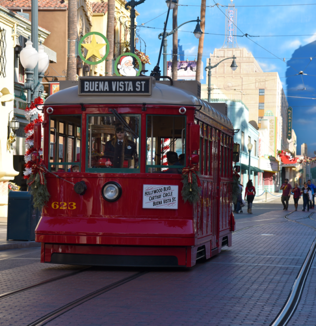 Trolley Disney California Adventure Park